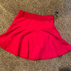Red Women's Skirt